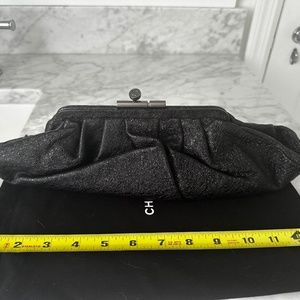Chanel Sparkle Leather Clutch